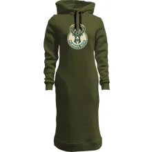 Худи платье Milwaukee Bucks