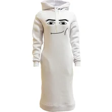 Худи платье Roblox - Gigachad face