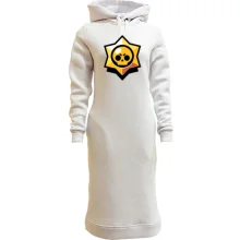 Худи платье Звезда "Brawl Stars"