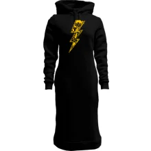 Худи платье Harry Potter с молнией и артефактами