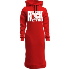 Худі сукня We will rock you