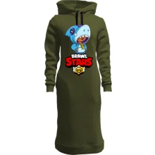 Худи платье с героем brawl stars