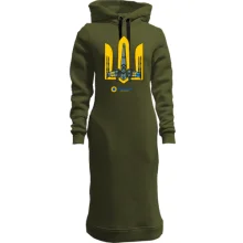 Худи платье с тризубом "Ukrainian air force"