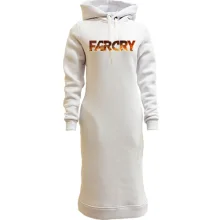 Худи платье с цветным лого Far Cry