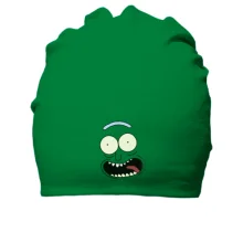 Хлопковая шапка pickle Rick (рожица)