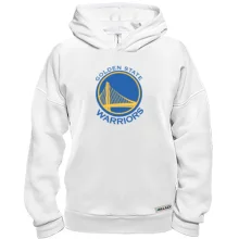 Худи BASE с цветным логотипом Golden State Warriors