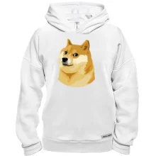 Худи BASE с мэмом wow doge