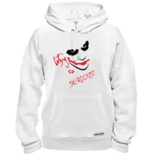 Толстовка з обличчям Джокера «Why so serious?»