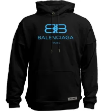 Худи без начеса Balenciaga