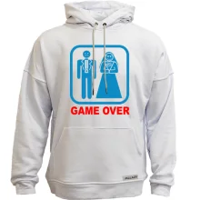 Худи без начеса Game over