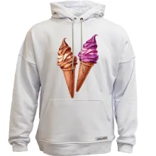 Худи без начеса Ice Cream Couple