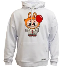 Худи без начеса Labubu Pennywise