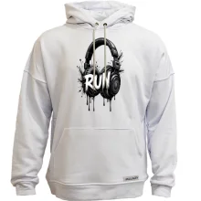 Худи без начеса Наушники Run