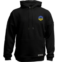 Худи без начеса Подсолнух Peace Ukraine (Вышивка)