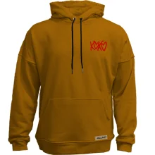 Худи без начеса XO-XO с сердечками (Вышивка)