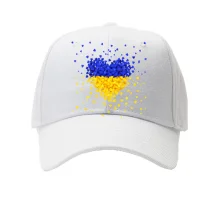 Кепка Жовто-сині сердечка