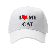 Кепка I love my cat