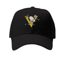 Кепка Pittsburgh Penguins з вишитою емблемою (Вишивка)