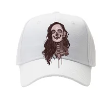 Кепка girl makeup skull