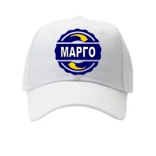 Кепка с именем Марго в круге