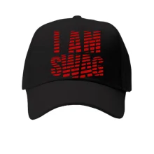 Кепка с надписью "I AM SWAG"