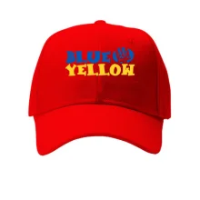 Кепка с патриотическим принтом "Blue Yellow"