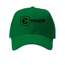 Кепка с принтом "єНація"