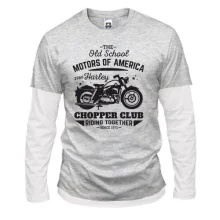 Комбинированный лонгслив Chopper Club