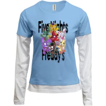 Комбинированный лонгслив Five Nights (Игрушки) 2