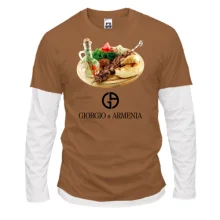Чоловічий лонгслів Комбі Giorgio s Armenia