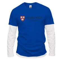 Комбинированный лонгслив Harvard University