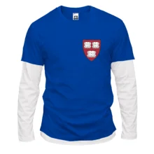 Комбинированный лонгслив Harvard logo mini