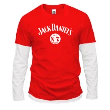 Комбинированный лонгслив Jack Daniels (3)