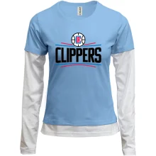 Женский лонгслив Комби Los Angeles Clippers