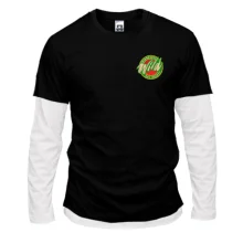 Комбинированный лонгслив Minnesota Wild alternative (Вышивка)