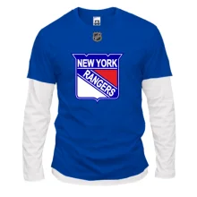 Комбинированный лонгслив New York Rangers