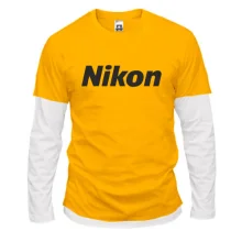 Комбинированный лонгслив Nikon