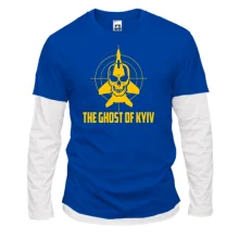Комбинированный лонгслив The Ghost of Kyiv