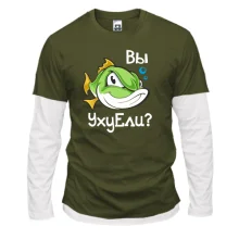 Комбинированный лонгслив Вы уху ели? (2)
