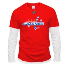 Комбинированный лонгслив Washington Capitals