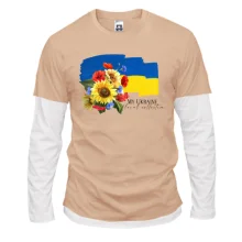 Лонгслів Комбі "Українська флора"