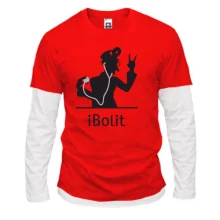 Комбинированный лонгслив iBolit