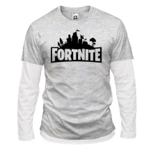 Лонгслів Комбі з написом Fortnite