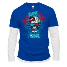 Комбинированный лонгслив that cool