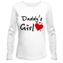 Женский лонгслив Daddy's Girl