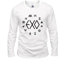 Лонгслив EXO с иконками
