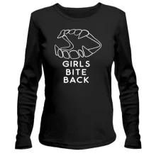 Лонгслив Girls bite back Девочки кусают в ответ