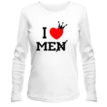 Лонгслив I love me