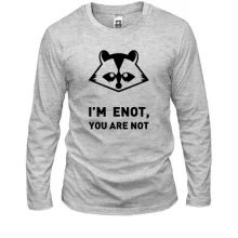 Лонгслив I'm Enot