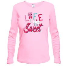 Жіночий лонгслів Life sweet